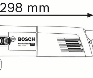 კუთხსახეხი მანქანა Bosch GWX 14-125 Professional 1400W